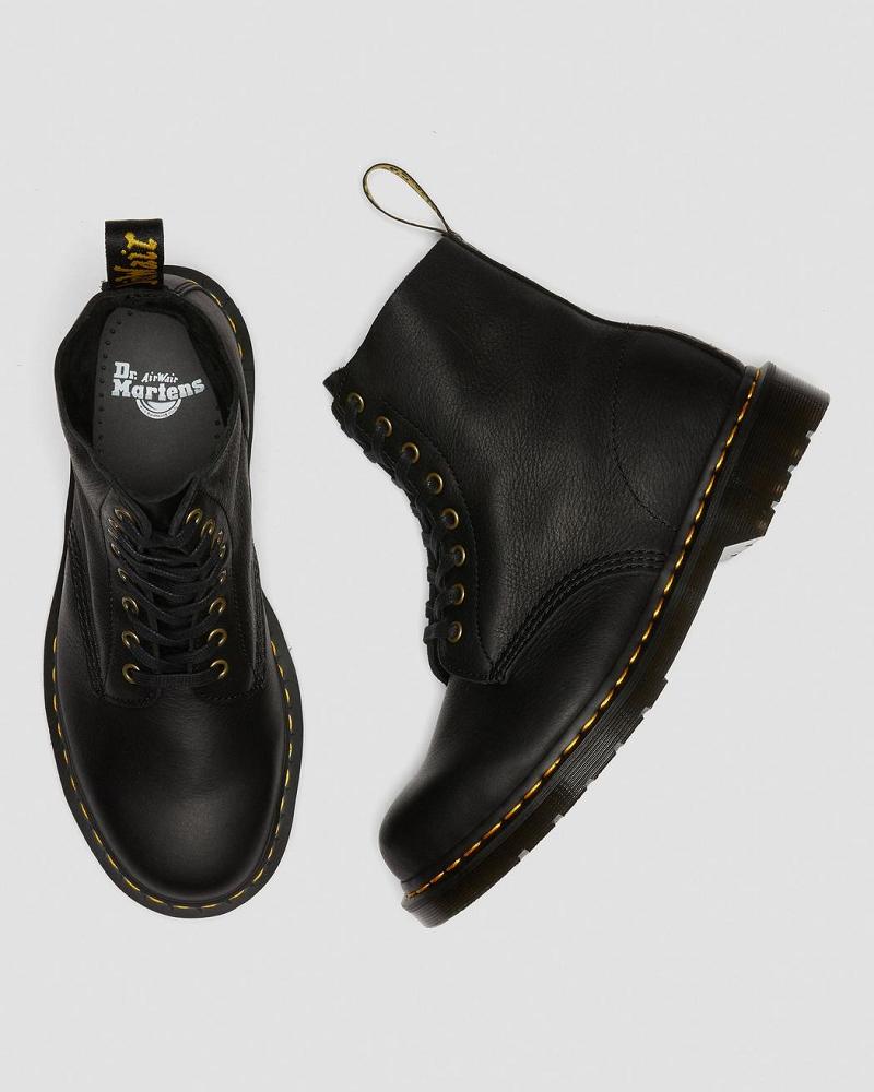 Dr Martens 1460 Pascal Ambassador Læder Snørestøvler Dame Sort | DK 175ZUT